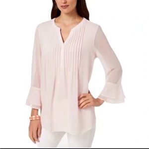Blush Pink Blouse NWT